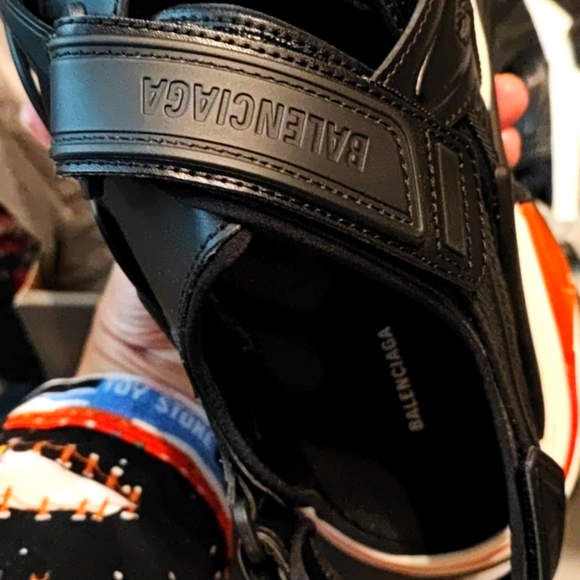 Balenciaga Men's Track Slide Sandals, Euro size 44 - Picture 12 of 12